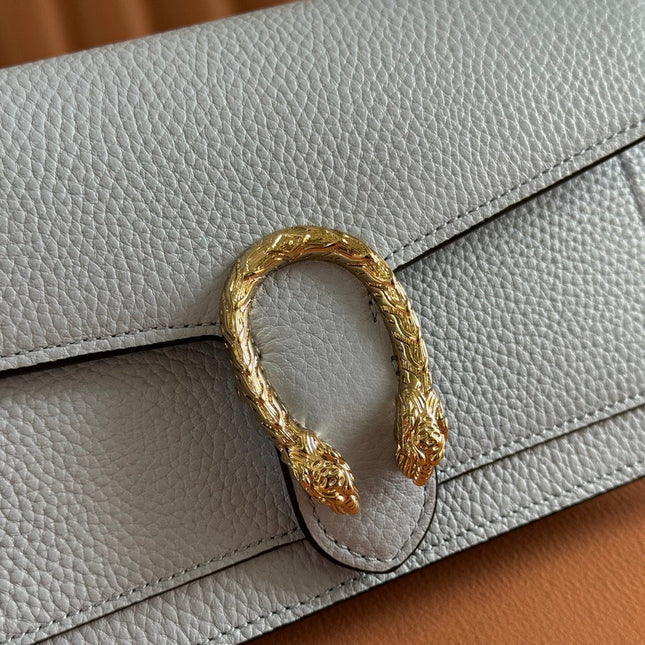 GUCCI 25S DIONYSUS WALLET ON CHAIN 20 IN LIGHT BLUE CALFSKIN