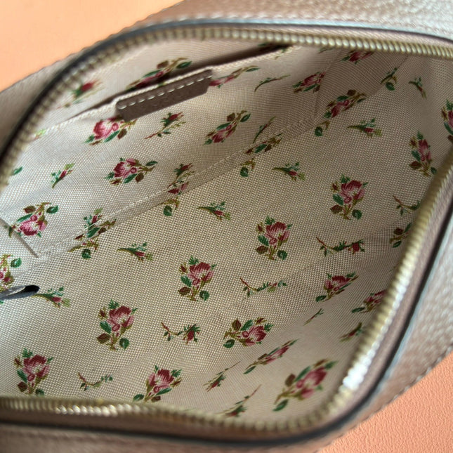 GUCCI NEO VINTAGE GG SUPREME TIGER HEAD CROSSBODY BAG 24 IN CANVAS