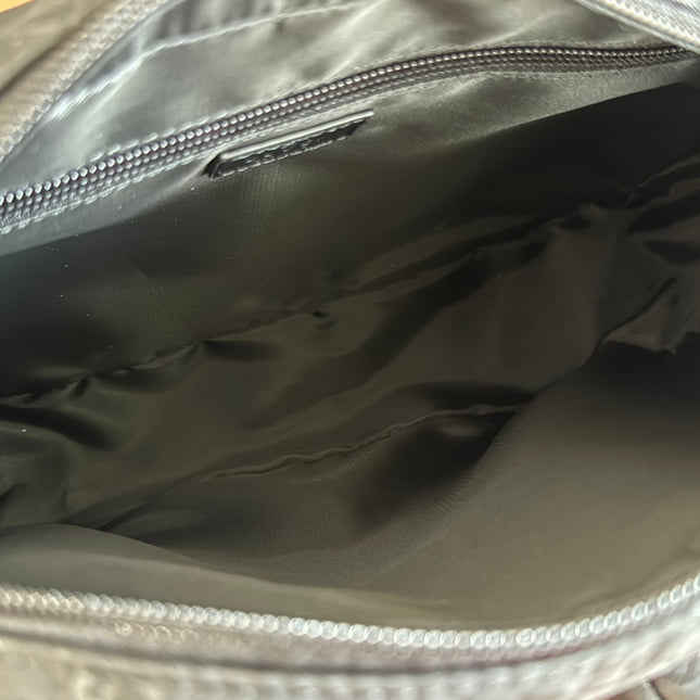 GUCCI NEXUS SMALL CROSSBODY BAG 37 IN BLACK NYLON