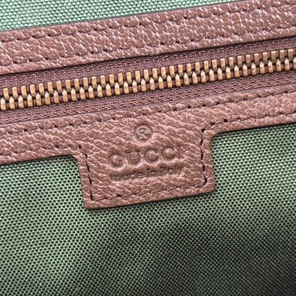 GG 25S SAVOY LARGE BAG 48 IN BEIGE AND EBONY GG SUPREME CANVAS