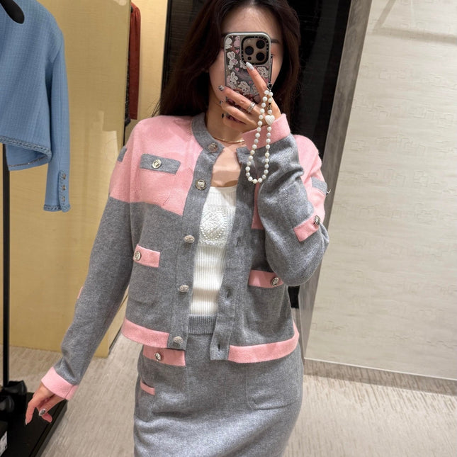CHANEL CARDIGAN AND SKIRT SET STYLE 57