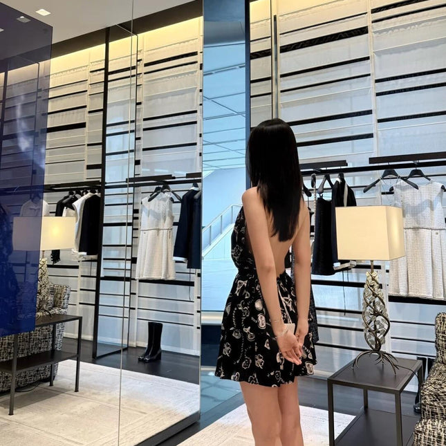 CHANEL 25S HALTER NECK DRESS STYLE 191