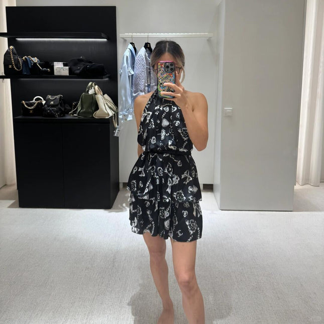 CHANEL 25S HALTER NECK DRESS STYLE 191