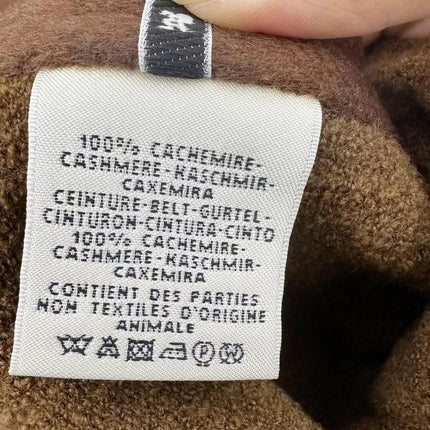 HERMES 25S CASHMERE KNIT CARDIGAN 224