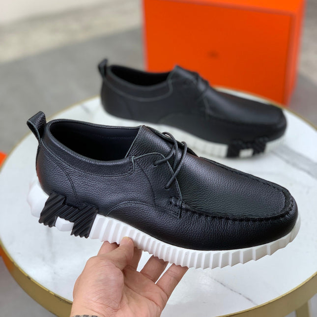 HM INCREASE SNEAKER BLACK CALFSKIN