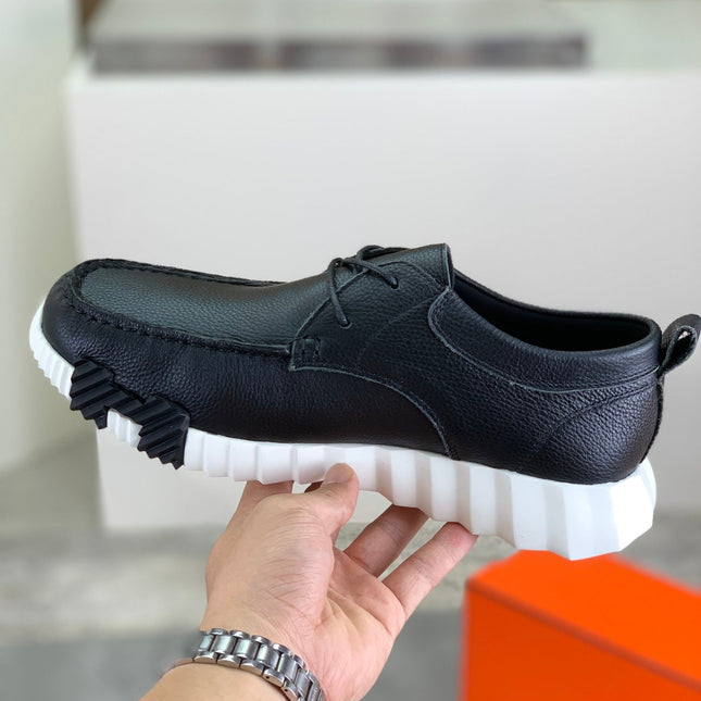 HM INCREASE SNEAKER BLACK CALFSKIN