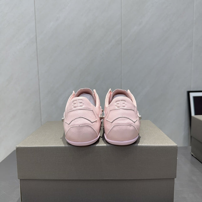 BALENCIAGA 25S SNEAKER IN LIGHT PINK CALFSKIN