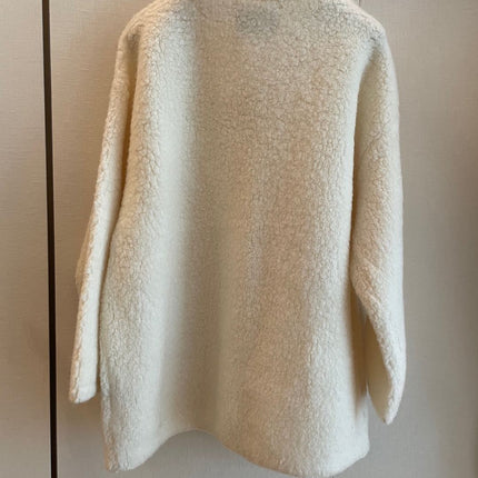 CC Cardigan Biege Wool