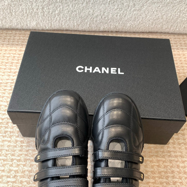 MARY JANE SNEAKERS IN BLACK LAMBSKIN