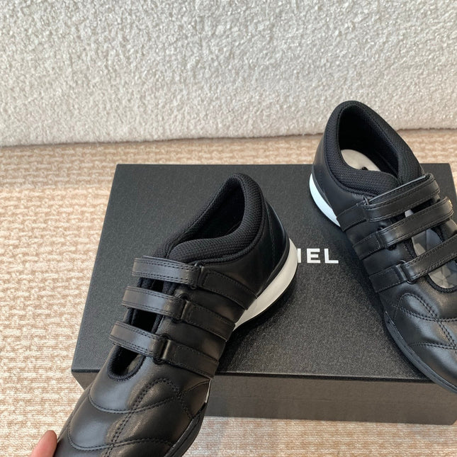 MARY JANE SNEAKERS IN BLACK LAMBSKIN