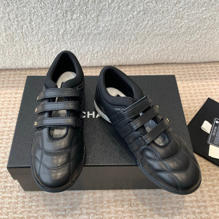 MARY JANE SNEAKERS IN BLACK LAMBSKIN