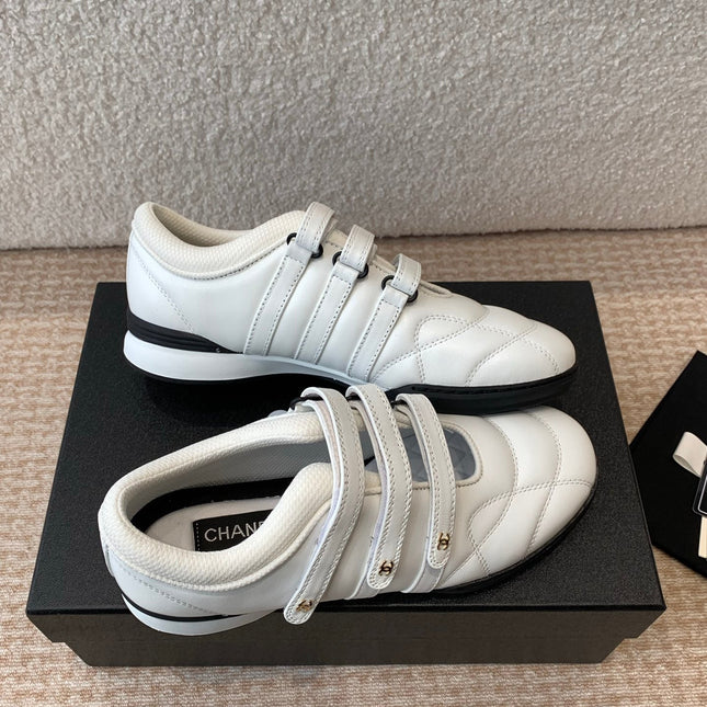 MARY JANE SNEAKERS IN WHITE LAMBSKIN