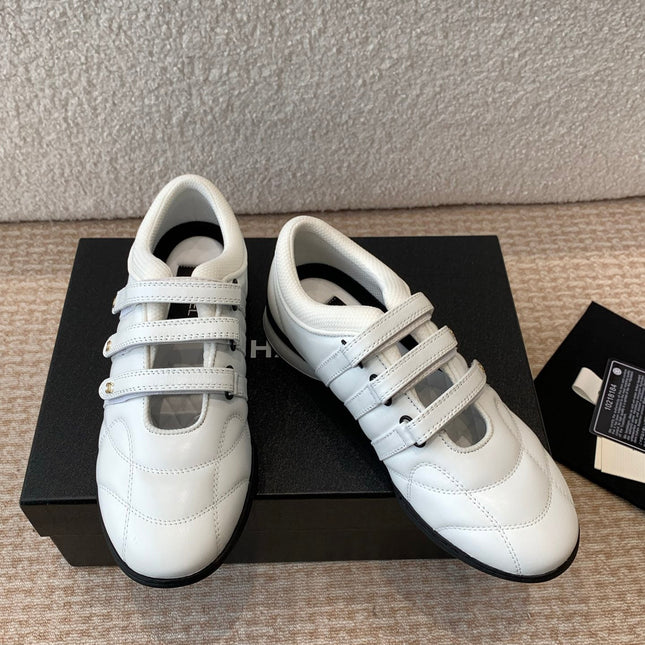 MARY JANE SNEAKERS IN WHITE LAMBSKIN