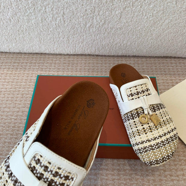 BUBBLE IN MULTICOLOR RAFFIA MIX WHITE LAMBSKIN GOLD HARDWARE