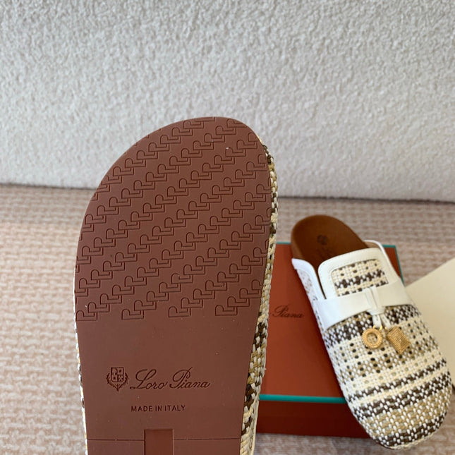 BUBBLE IN MULTICOLOR RAFFIA MIX WHITE LAMBSKIN GOLD HARDWARE