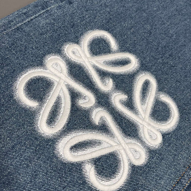 Loew White Anagram Blue Jean