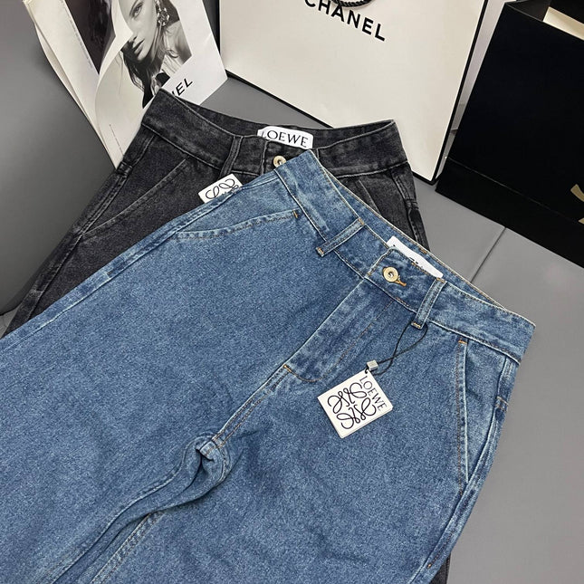 Loew White Anagram Blue Jean