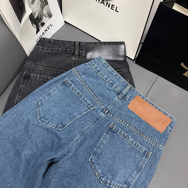 Loew White Anagram Blue Jean