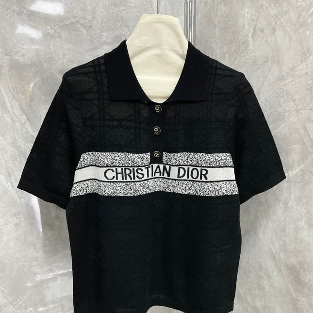 Dior 25 Polo Shirt Tencel with Wool 232755