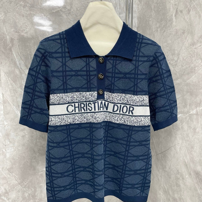 Dior 25 Polo Shirt Tencel with Wool 232755