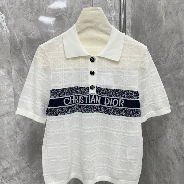 Dior 25 Polo Shirt Tencel with Wool 232755