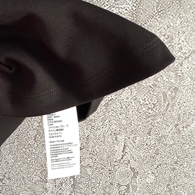 Loewe Slit T-shirt Brown Chocolate Cotton