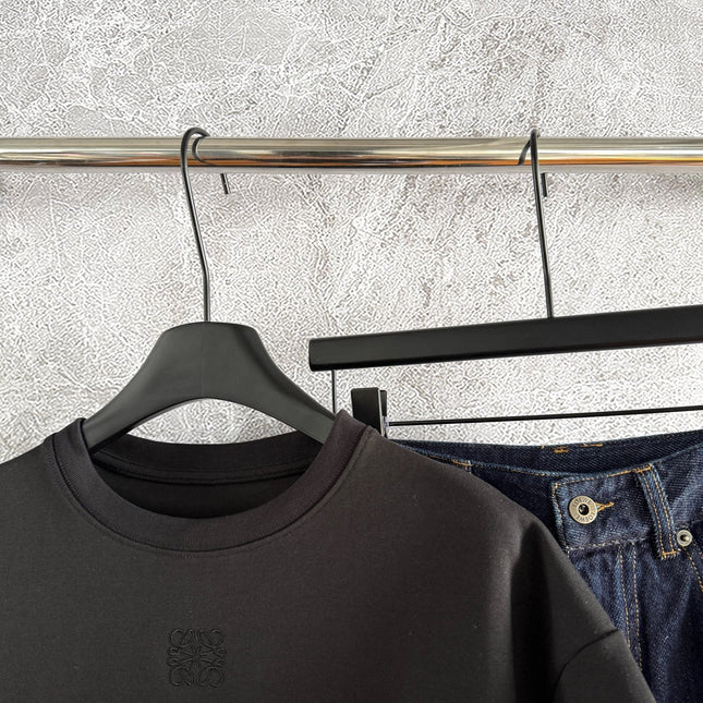 Loewe Slit T-shirt Brown Chocolate Cotton