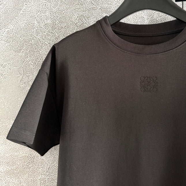 Loewe Slit T-shirt Brown Chocolate Cotton