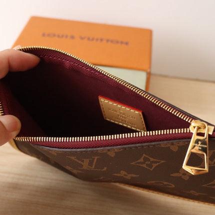 LV 25S SMALL CARRYALL BAG IN BROWN MONOGRAM CALFSKIN