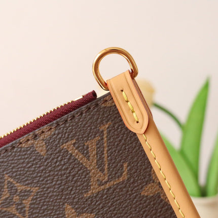 LV 25S SMALL CARRYALL BAG IN BROWN MONOGRAM CALFSKIN