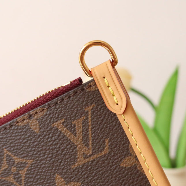 LV 25S SMALL CARRYALL BAG IN BROWN MONOGRAM CALFSKIN