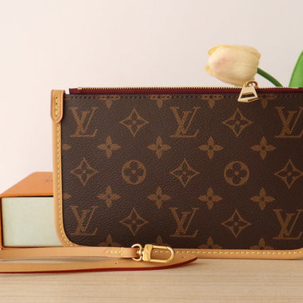 LV 25S SMALL CARRYALL BAG IN BROWN MONOGRAM CALFSKIN
