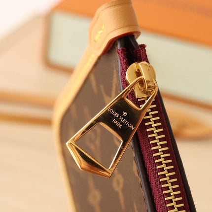 LV 25S SMALL CARRYALL BAG IN BROWN MONOGRAM CALFSKIN