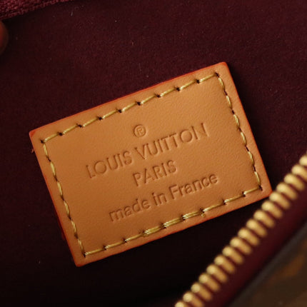 LV 25S SMALL CARRYALL BAG IN BROWN MONOGRAM CALFSKIN