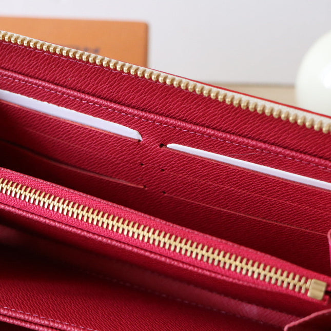 ZIPPY WALLET 19 IN WHITE MIX COLORFUL CALFSKIN