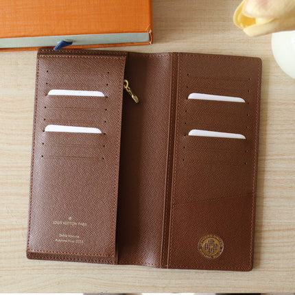 POCKET ORGANIZER WALLET 19 IN COLORFUL DAMIER EBENE CANVAS