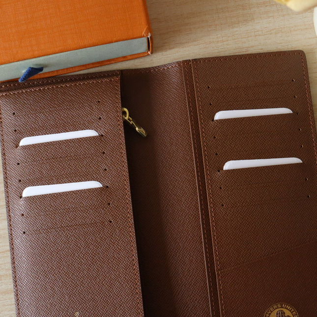 POCKET ORGANIZER WALLET 19 IN COLORFUL DAMIER EBENE CANVAS