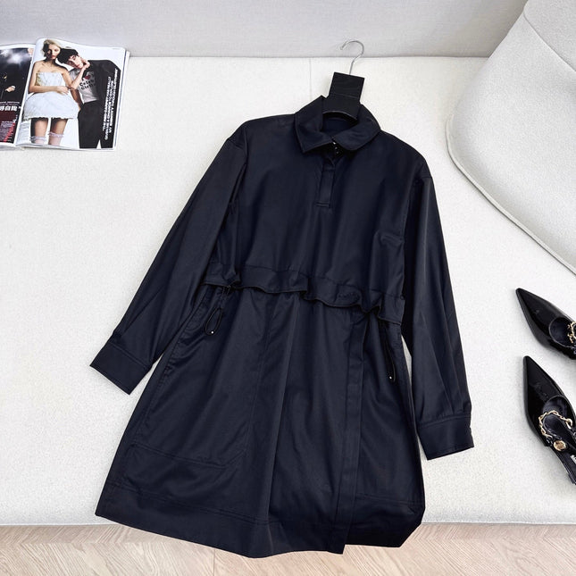 HERMES 25S DRAWSTRING DRESS 079