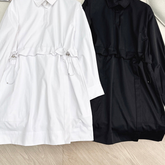 HERMES 25S DRAWSTRING DRESS 079