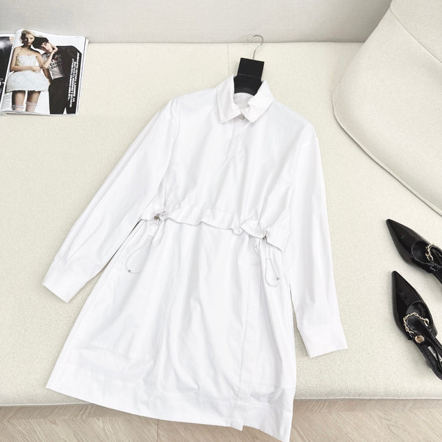 HERMES 25S DRAWSTRING DRESS 079