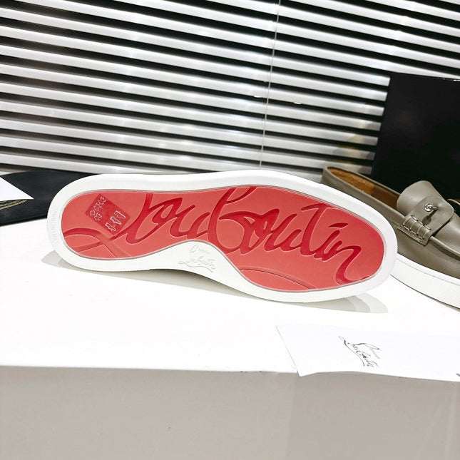 CHAMBELIBOAT REVERSED NUBUCK BOAT SHOES IN CHOCOLATE BROWN SHINY CALFSKIN