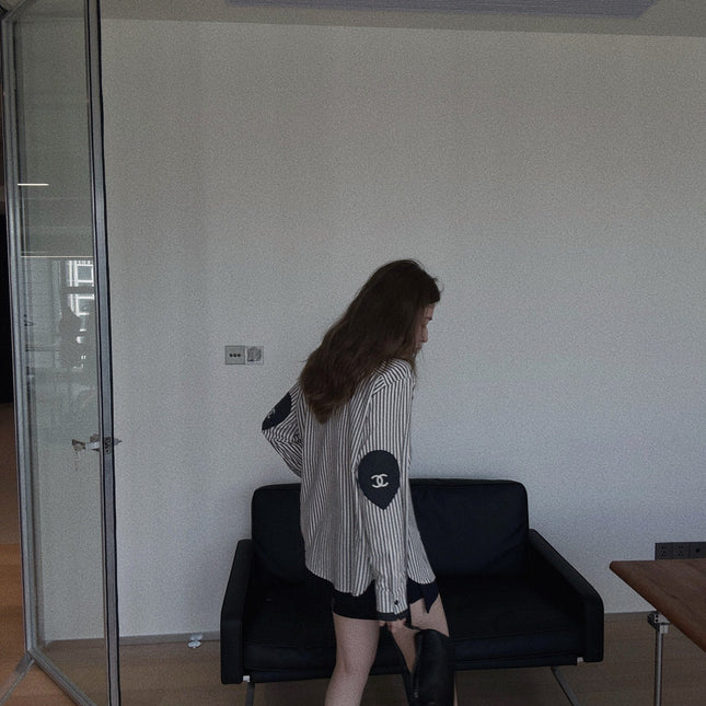 CHANEL 25S STRIPED SHIRT STYLE 103