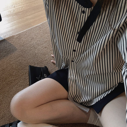 CHANEL 25S STRIPED SHIRT STYLE 103