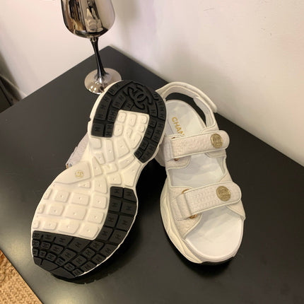 SANDAL 25S IN WHITE LAMBSKIN EMBOSED SNAKE PATTERN
