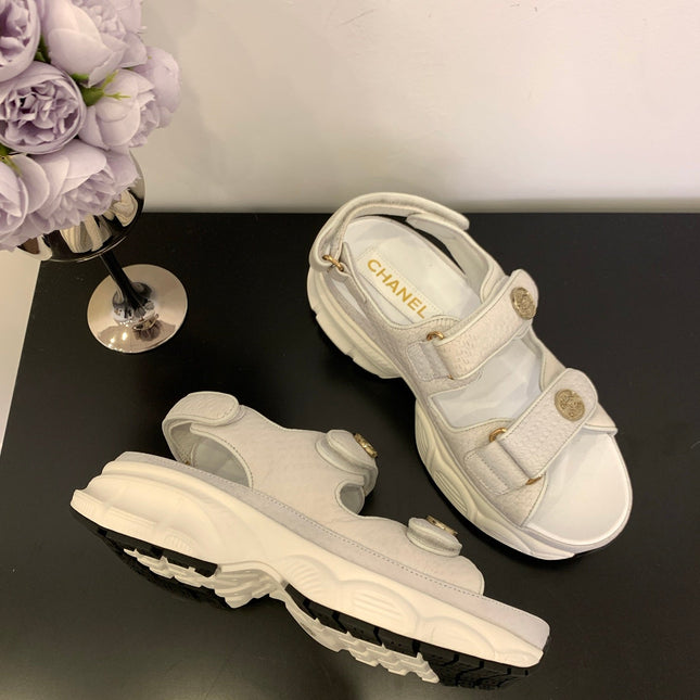 SANDAL 25S IN WHITE LAMBSKIN EMBOSED SNAKE PATTERN