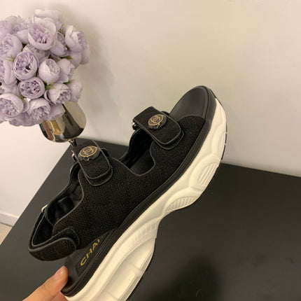 SANDAL 25S IN BLACK LAMBSKIN EMBOSED SNAKE PATTERN