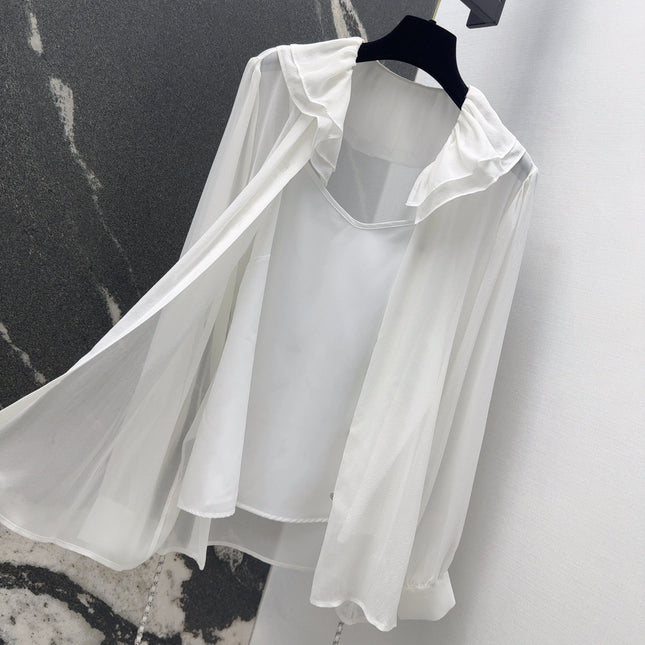 CC 25 T-shirt White Silk