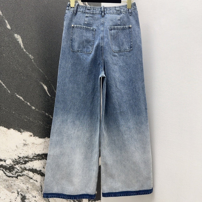 CC 25 Pants Blue Cotton