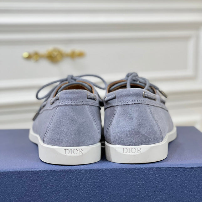 CD GRANVILLE BOAT SHOE STONE SUEDE