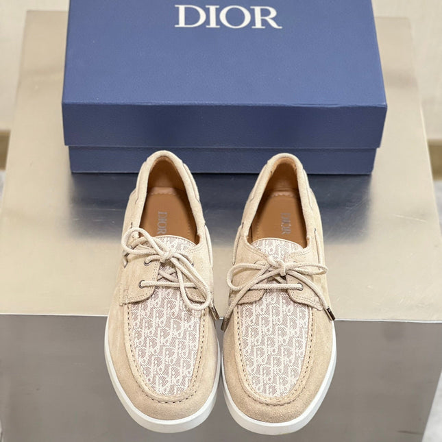 CD GRANVILLE BOAT SHOE TAN SUEDE